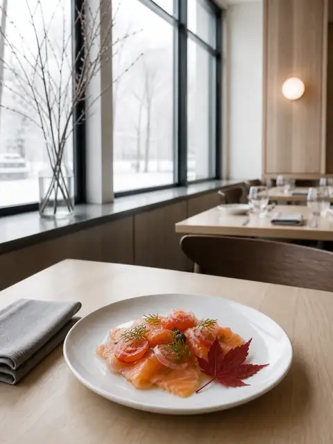 We The North dining-room photograph on the listing grid